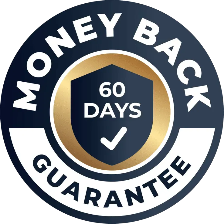 60-day money-back guarantee seal for Javatide